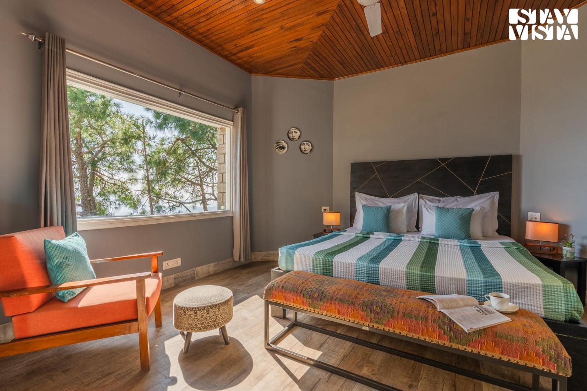 Stayvista At Serene With Outdoor Bonfire Barog Buitenkant foto