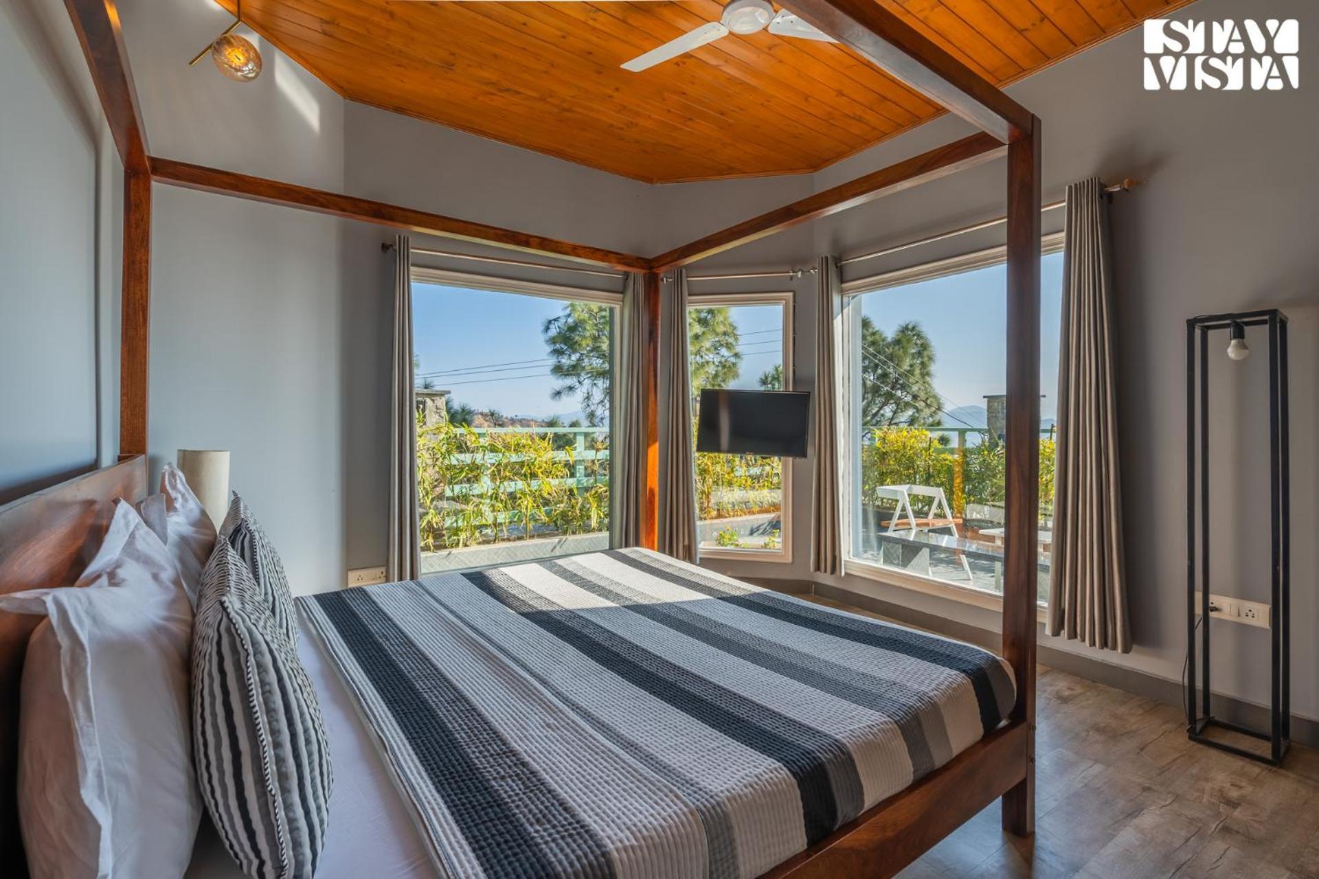 Stayvista At Serene With Outdoor Bonfire Barog Buitenkant foto