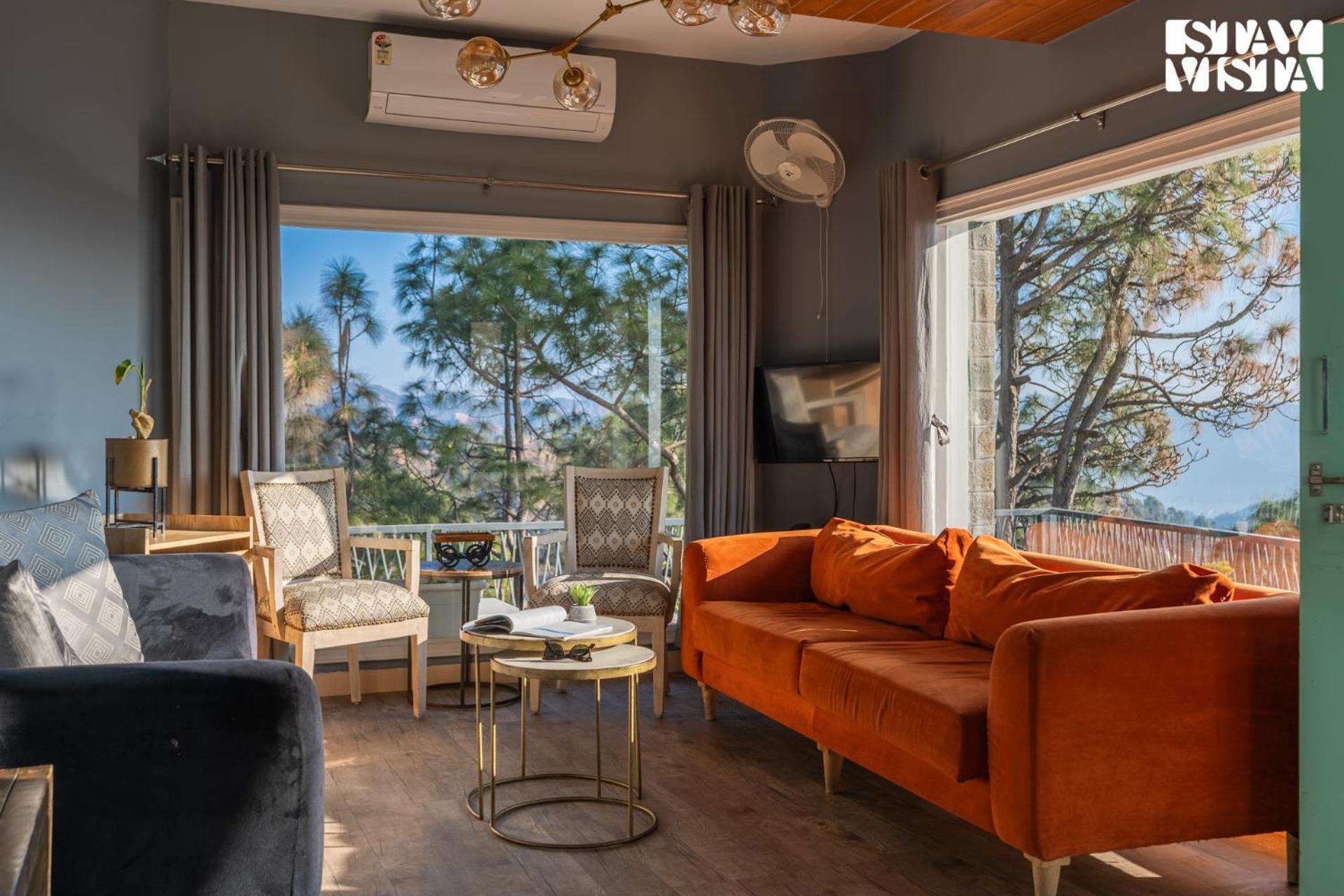Stayvista At Serene With Outdoor Bonfire Barog Buitenkant foto