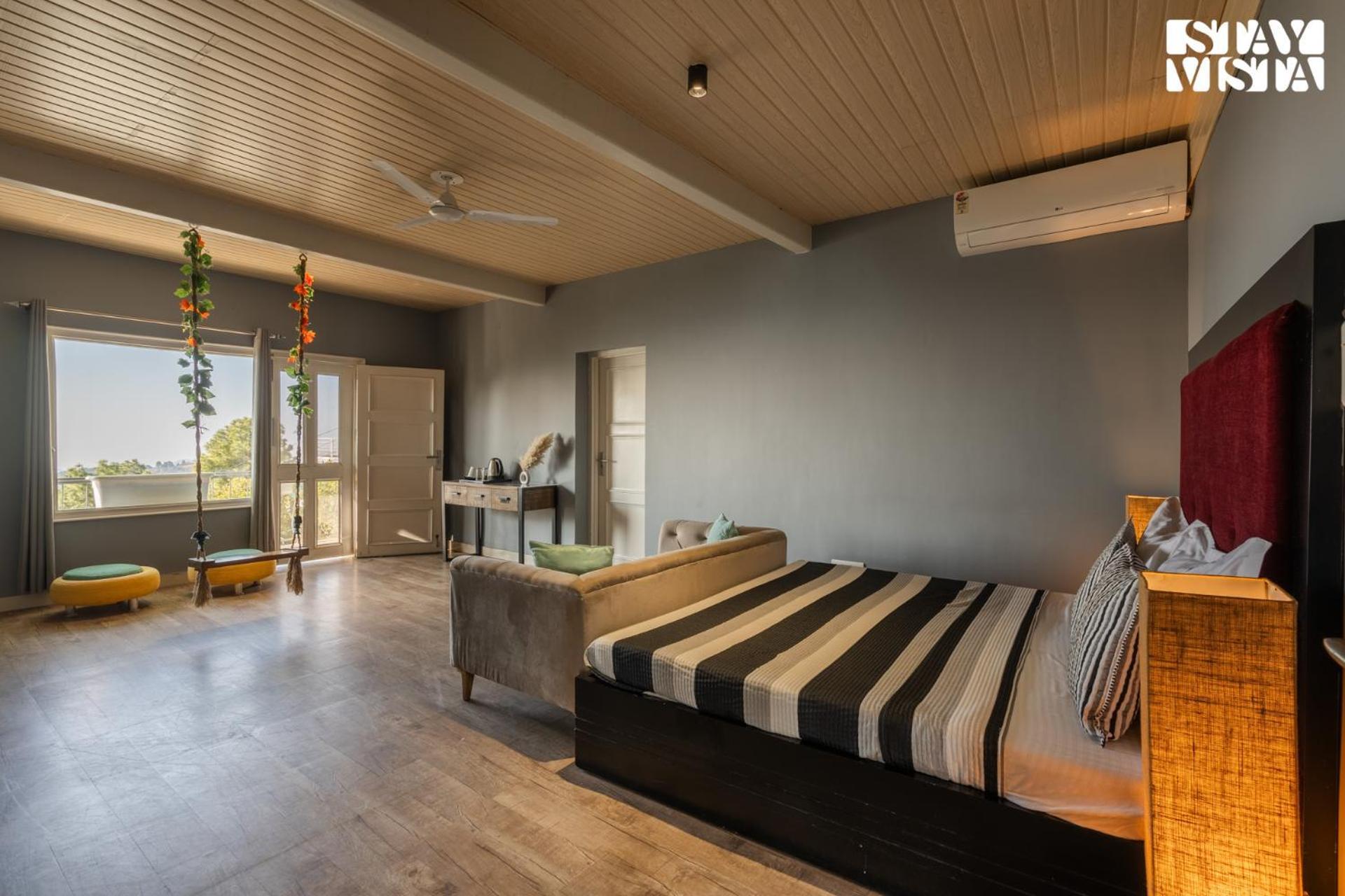 Stayvista At Serene With Outdoor Bonfire Barog Buitenkant foto