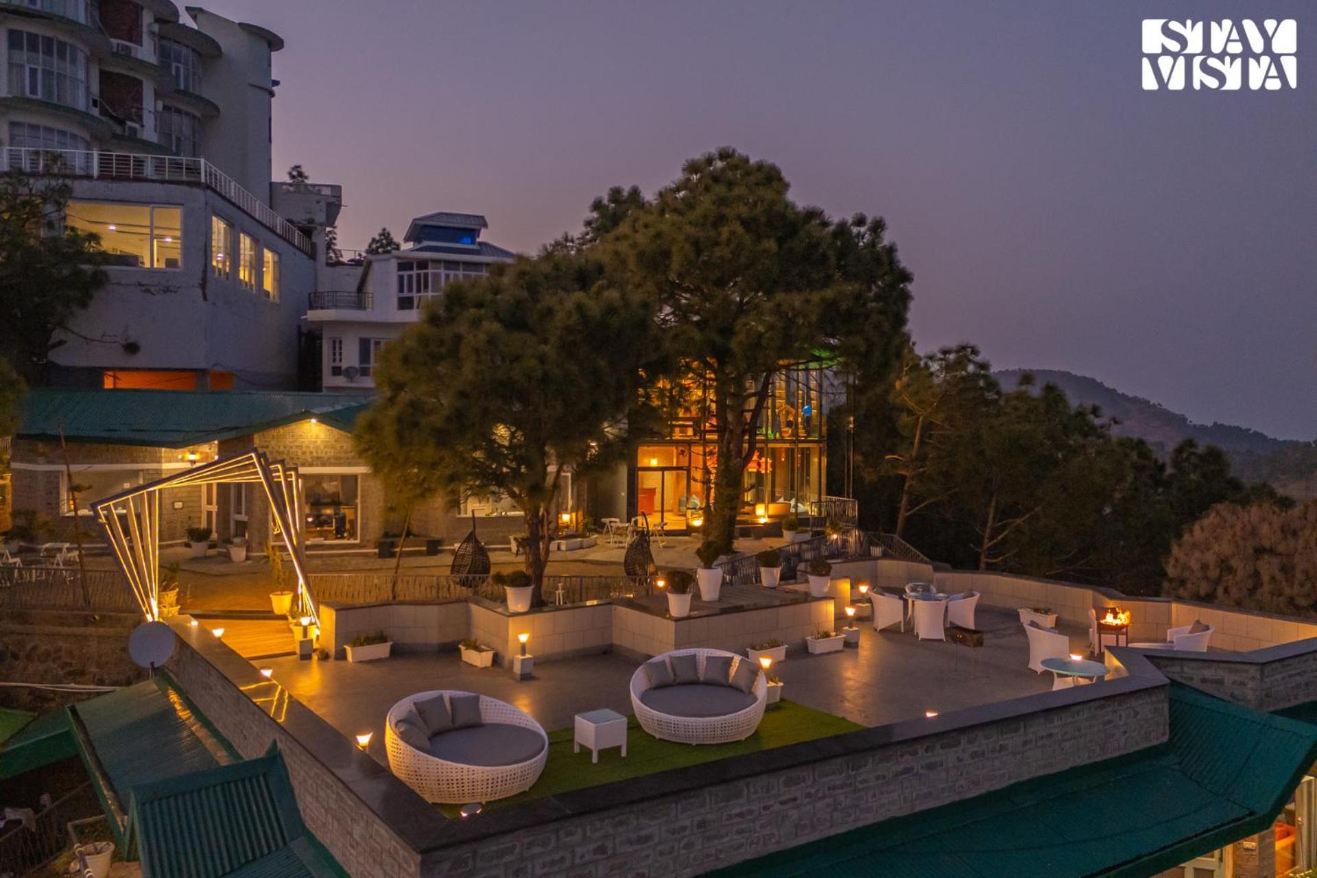 Stayvista At Serene With Outdoor Bonfire Barog Buitenkant foto
