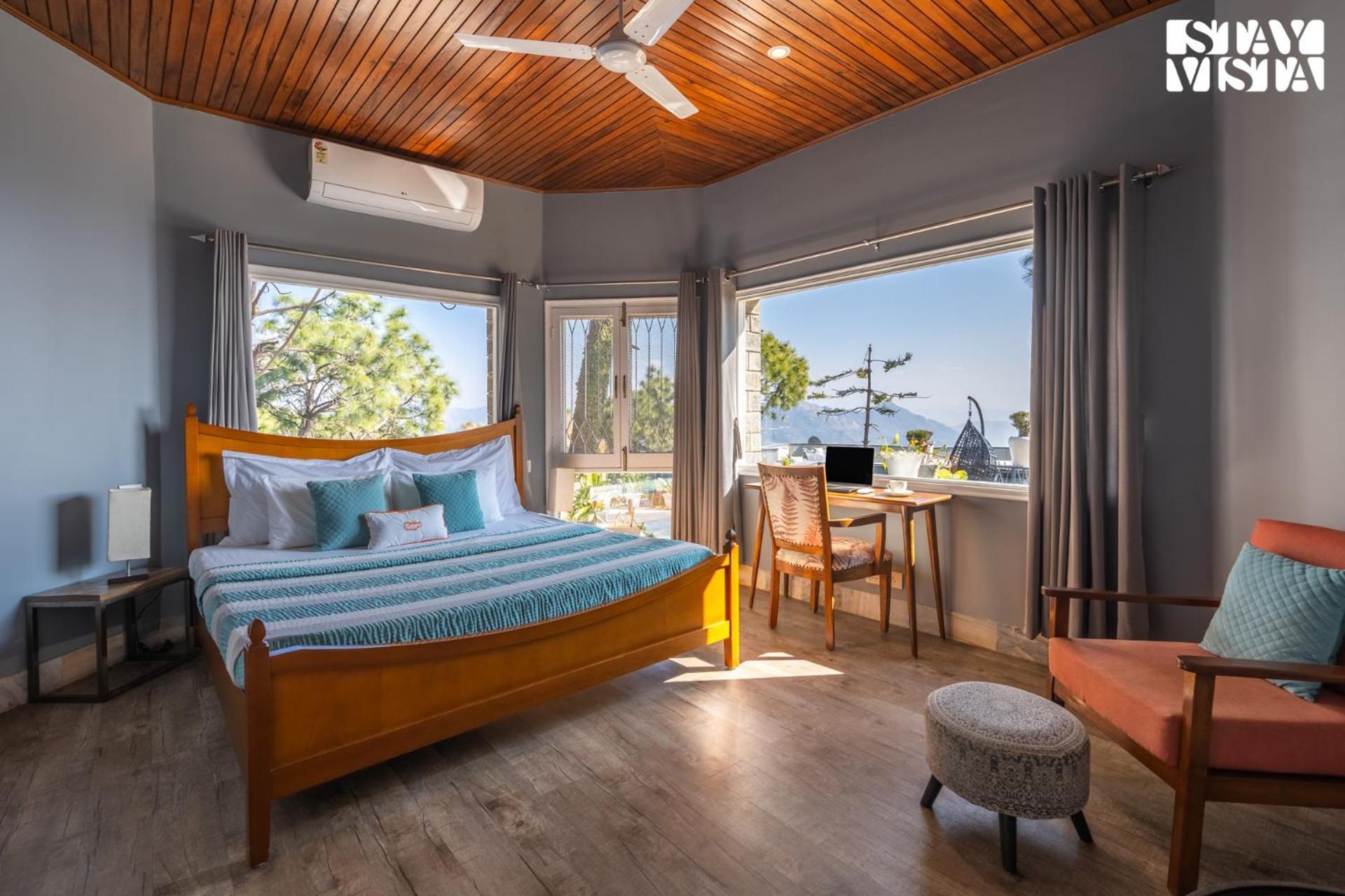 Stayvista At Serene With Outdoor Bonfire Barog Buitenkant foto