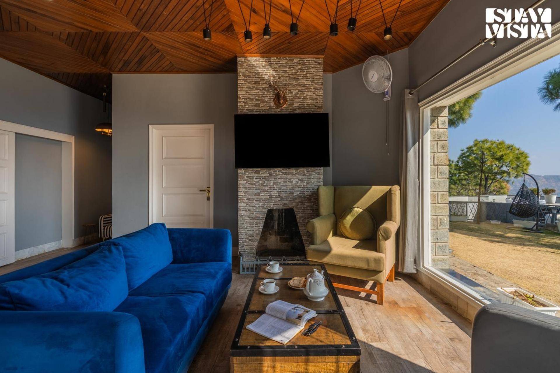 Stayvista At Serene With Outdoor Bonfire Barog Buitenkant foto